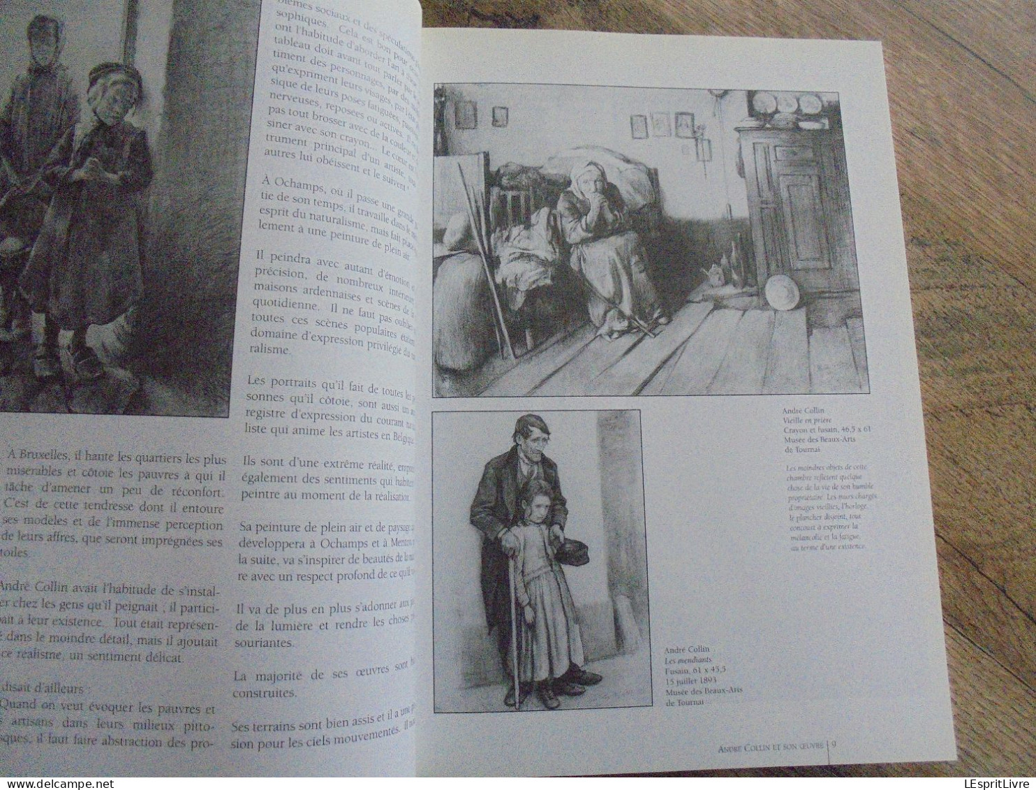 AUX SOURCES DE LA LESSE N° 2 André Collin 1862 1930 Artiste Peintre Régionalisme Généalogie Château De Ronfay Libramont - Belgium