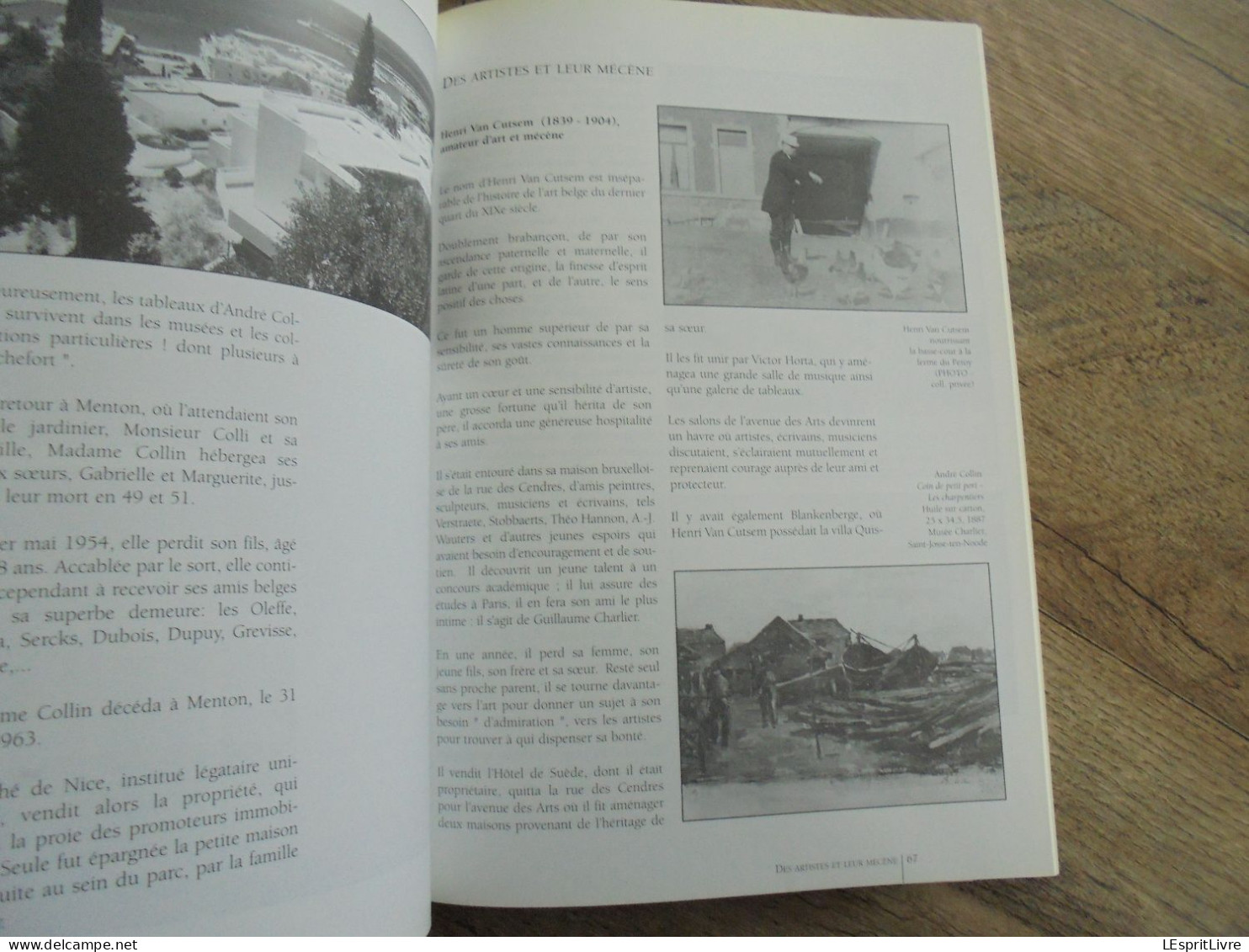 AUX SOURCES DE LA LESSE N° 2 André Collin 1862 1930 Artiste Peintre Régionalisme Généalogie Château de Ronfay Libramont