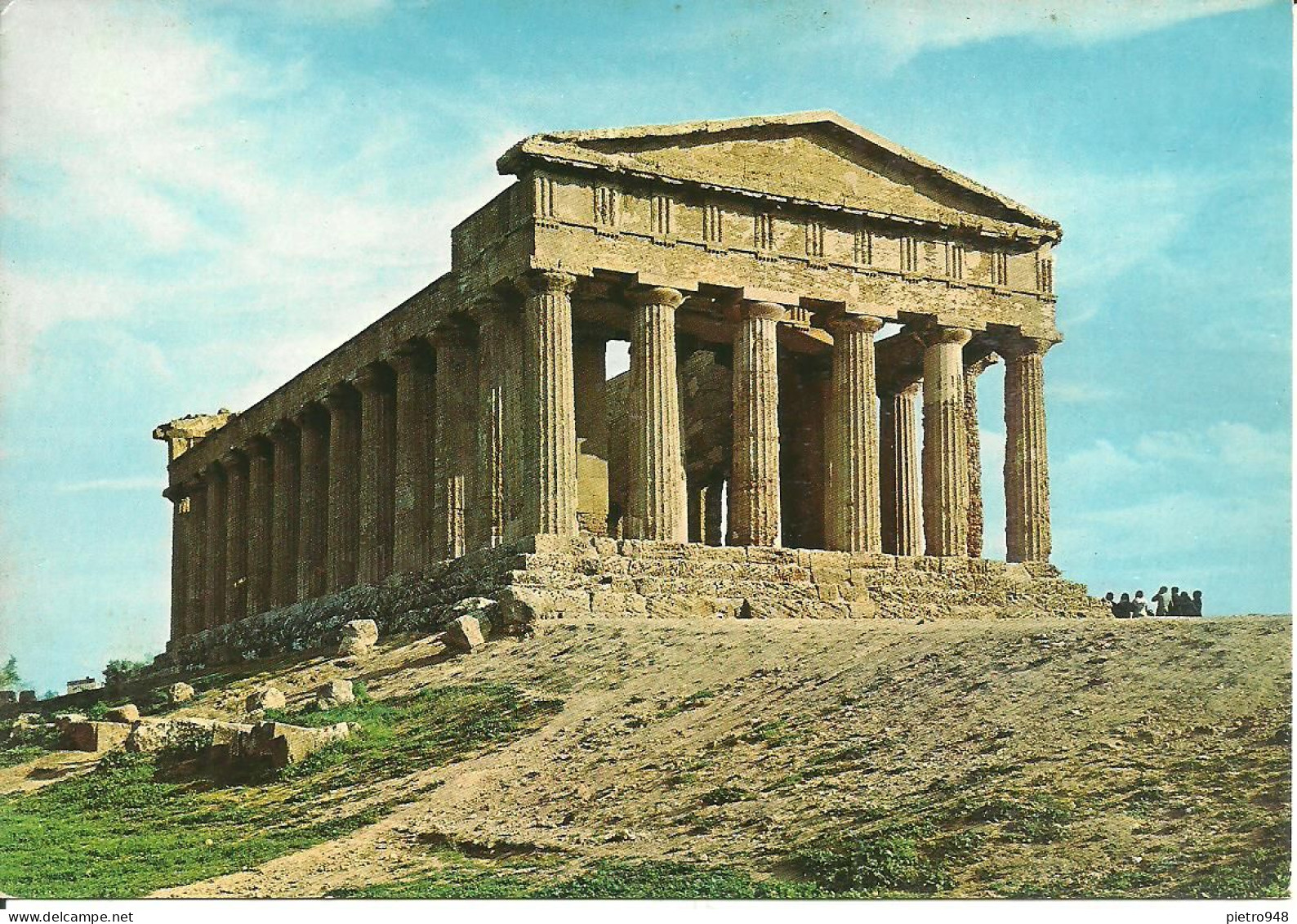 Agrigento (Sicilia) Tempio Della Concordia, Temple De La Concorde, Temple Of The Concord, Tempel Der Eintracht - Agrigento