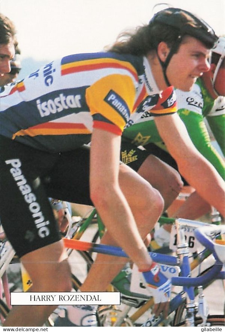 Vélo - Cyclisme -  Coureur Cycliste Harry Rozendal - Team Panasonic - 1989 - Cyclisme