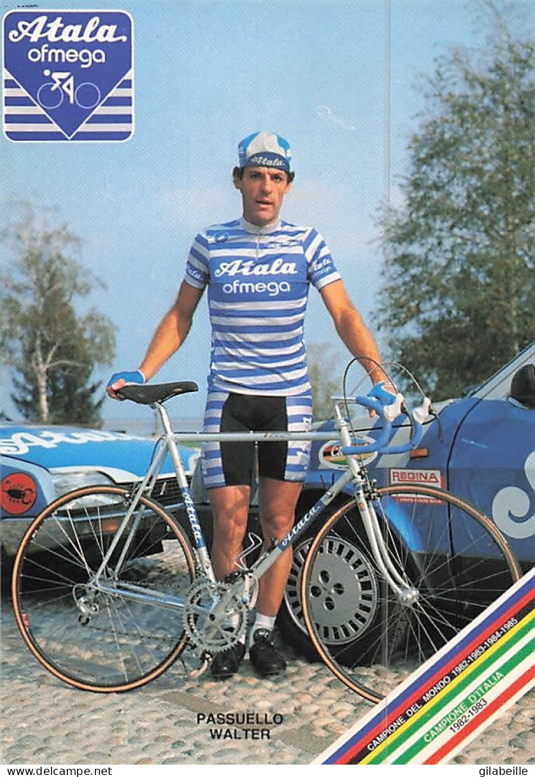 Vélo - Cyclisme -  Coureur Cycliste Italien Walter Passuello - Squadra Atala  - Cycling