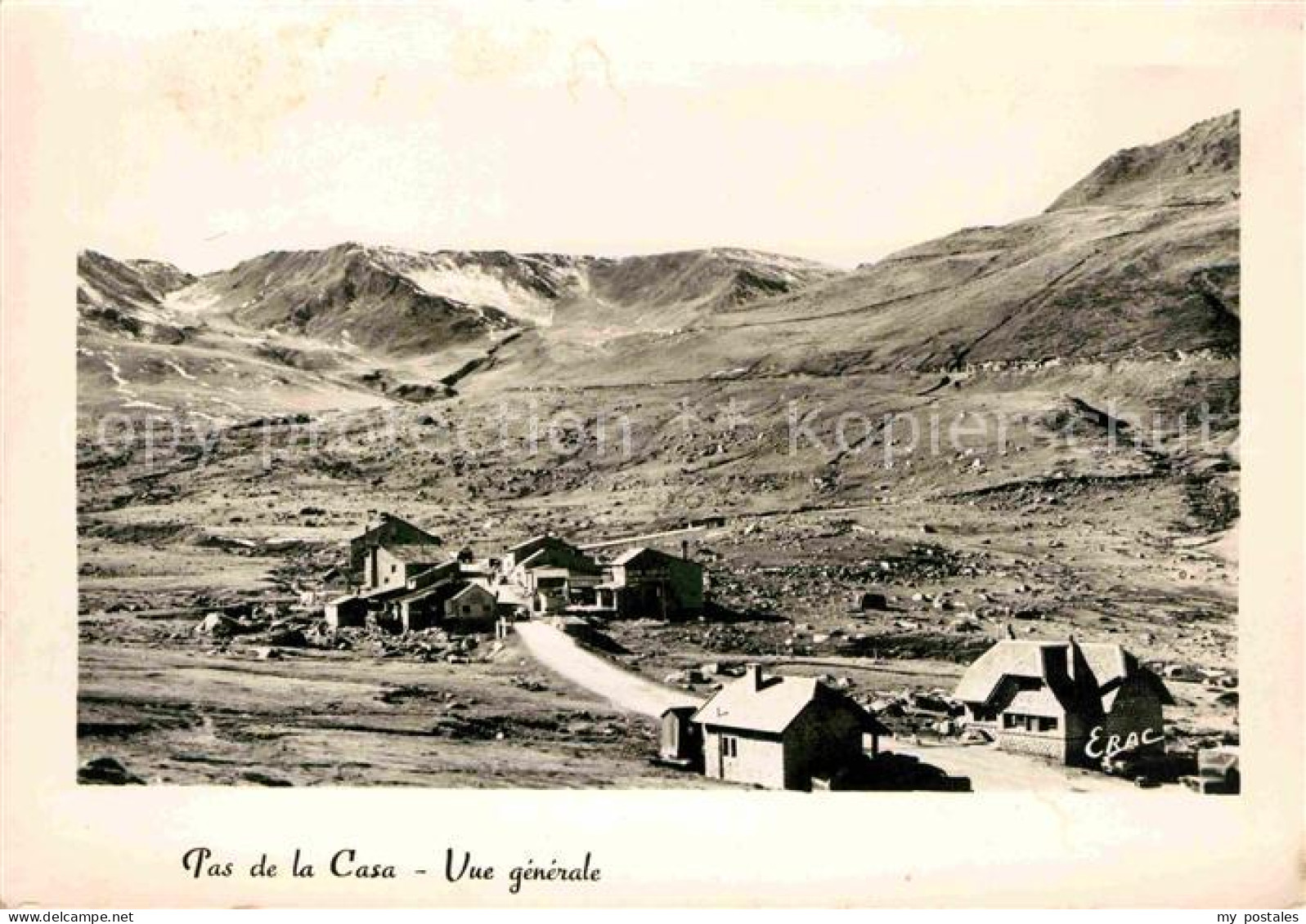 72687392 Pas De La Casa Vue Generale Frontiere Franco Andorrane Pas De La Casa - Andorre