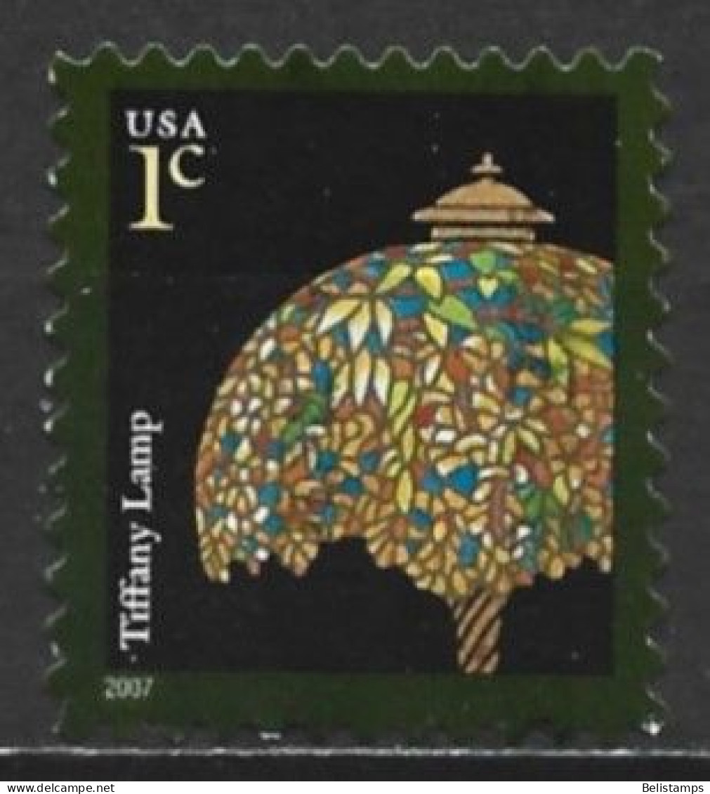 United States 2007. Scott #3749 (U) Tiffany Lamp - Usados