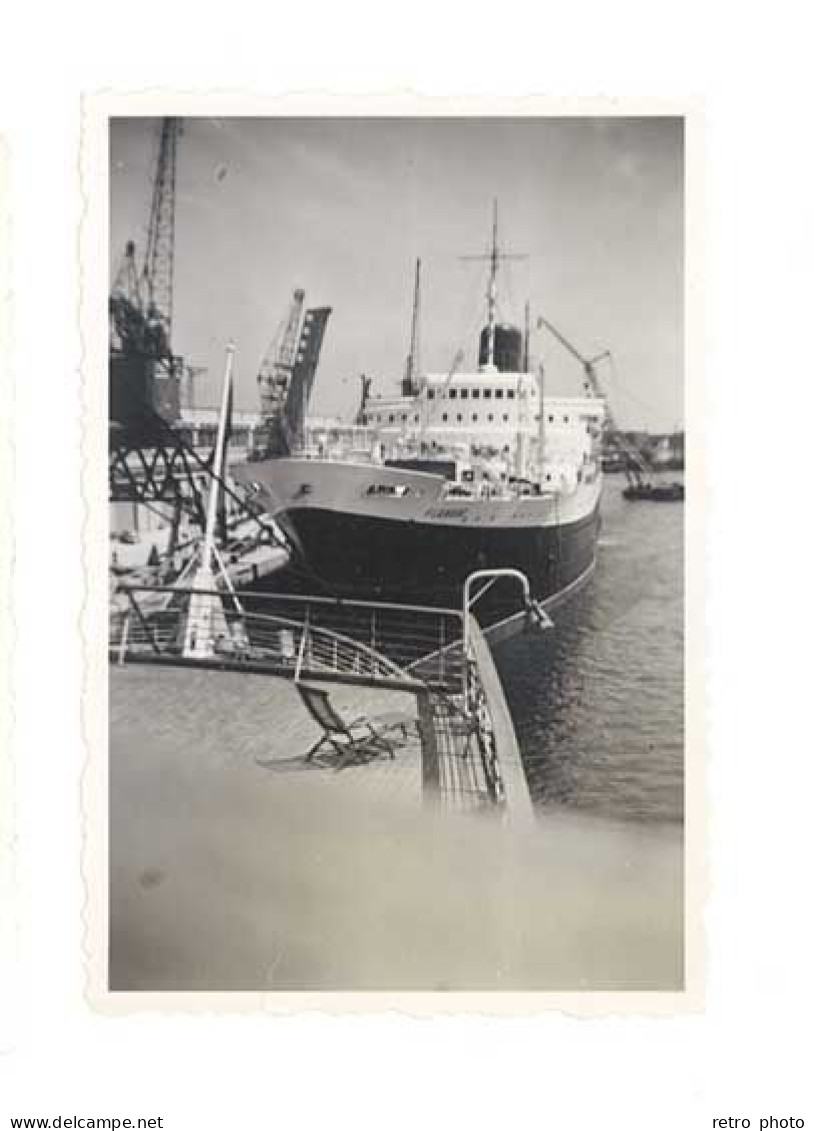 Photo Bateau " Le Flandre " 1952 - Schiffe