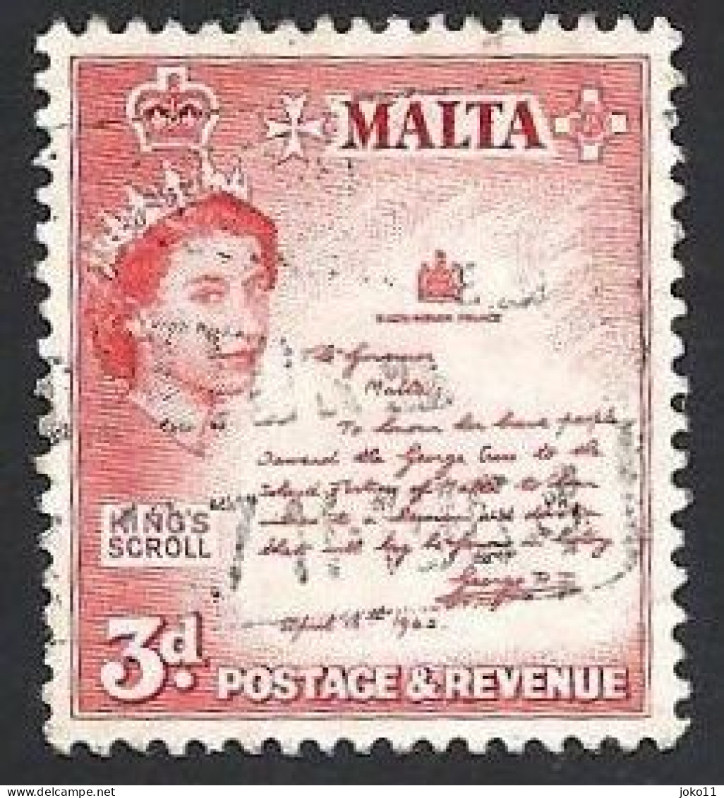 Malta, 1956, Michel-Nr. 243, Gestempelt - Malte