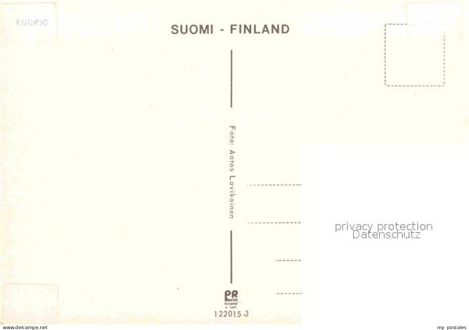 72687013 Kuopio Pa Natten Yoellae  Kuopio - Finlande