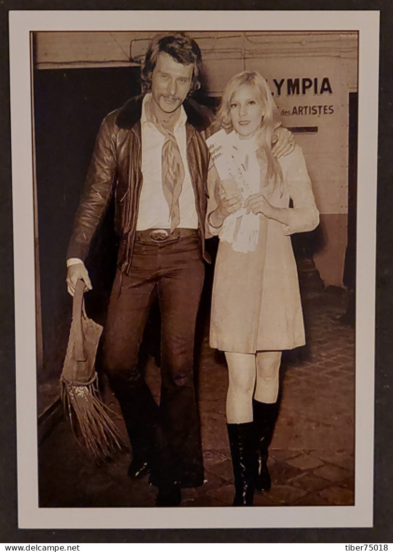 Carte Postale : Johnny Hallyday Et Sylvie Vartan (Olympia) - Artistes