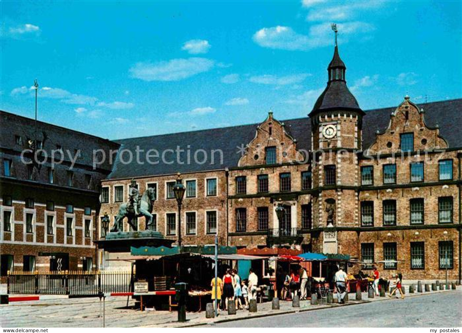 72686623 Duesseldorf Altes Rathaus Mit Jan Wellem Denkmal Duesseldorf - Düsseldorf