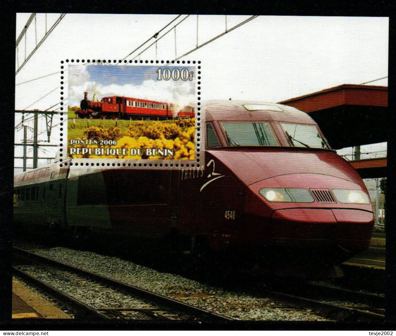 Benin 2006 - Block - Postfrisch MNH - Eisenbahnen Railways - Eisenbahnen