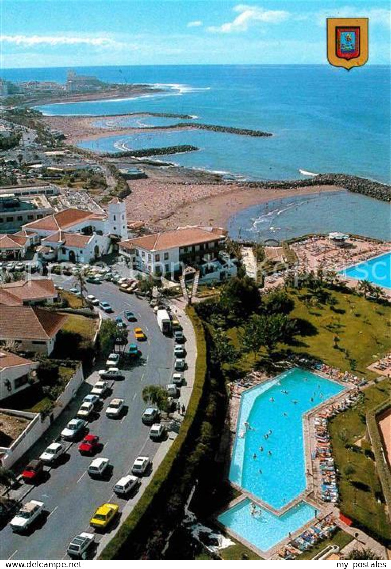 72686543 Playa De Las Americas Fliegeraufnahme Pools Strand Arona Tenerife Islas - Autres & Non Classés