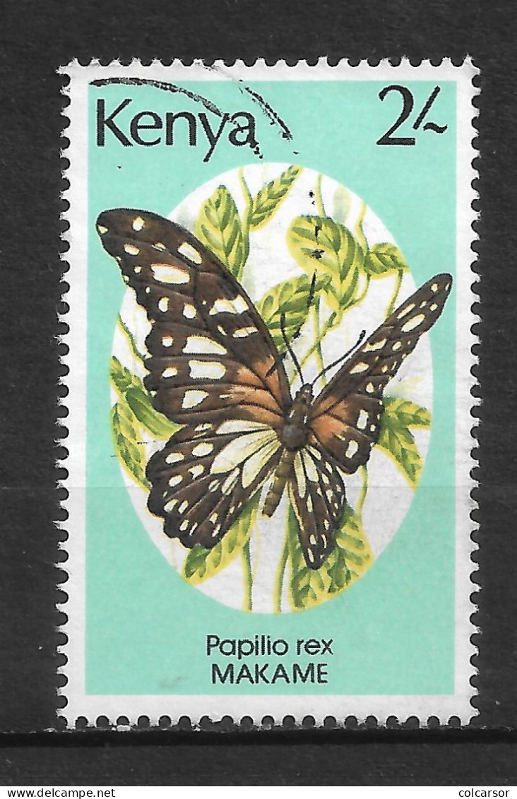 KENYA  N°   417   " Papillons " - Kenia (1963-...)