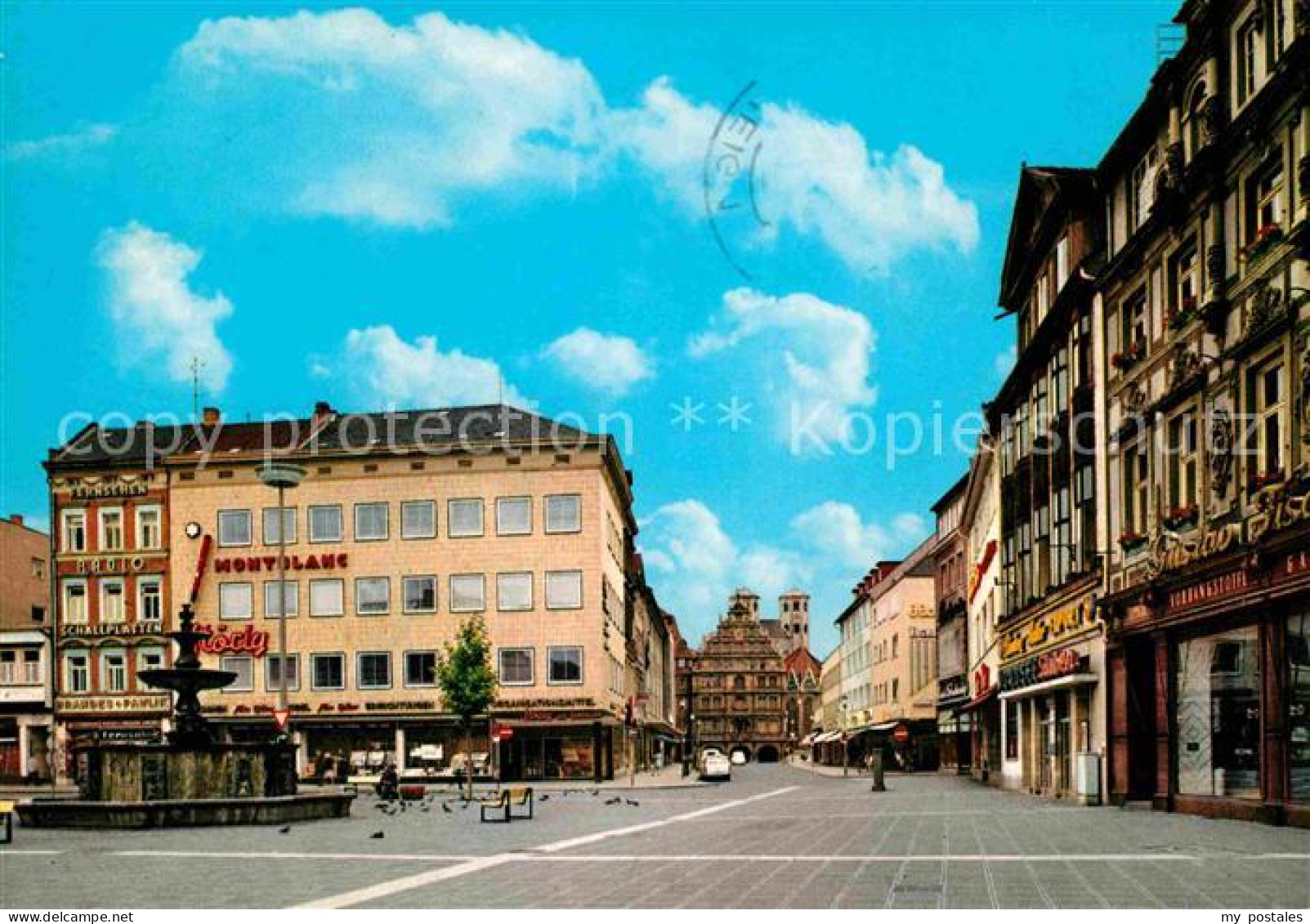 72686480 Braunschweig Kohlmarkt Mit Gewandhaus Und Martinikirche Braunschweig - Braunschweig