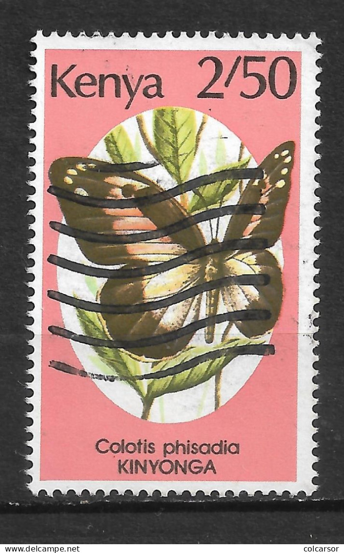KENYA  N°   418   " Papillons " - Kenya (1963-...)