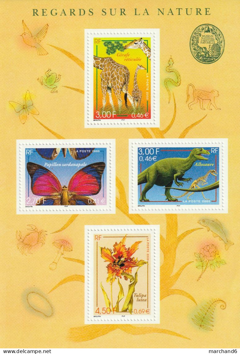 France 2000 Nature De France Faune Et Flore Bloc Feuillet N°31 Neuf** - Neufs