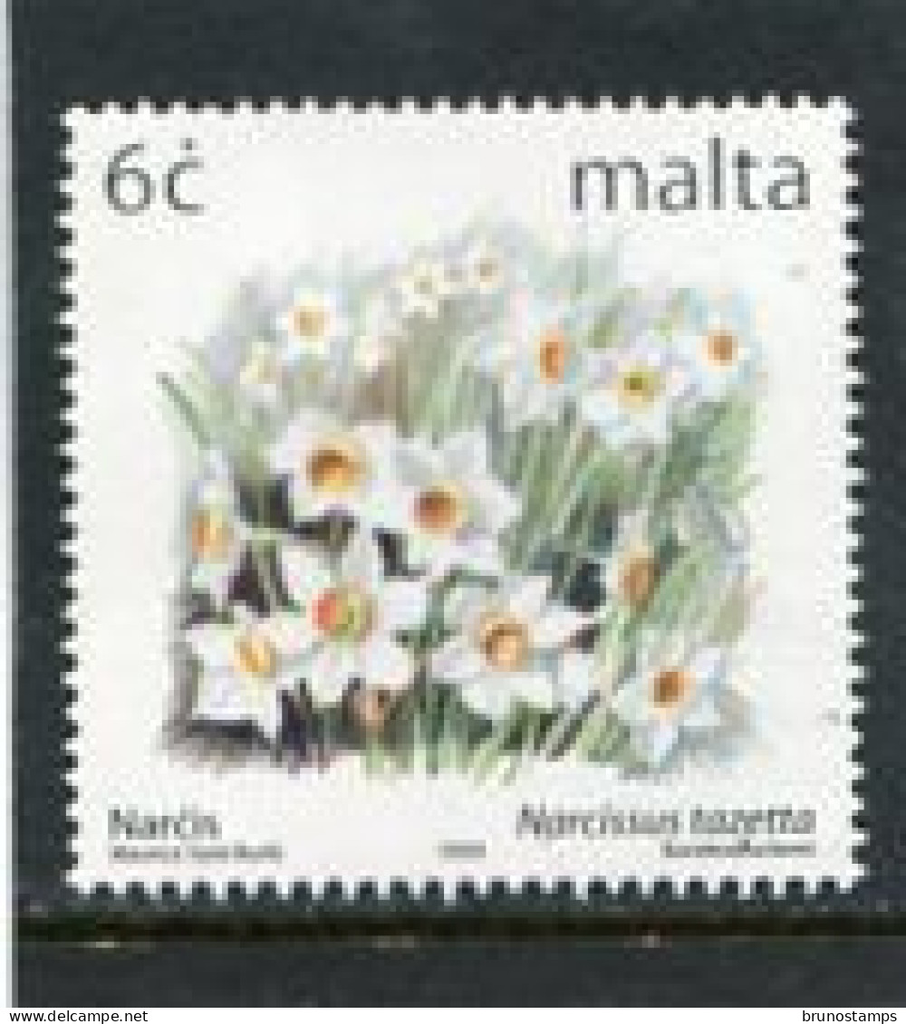 MALTA - 1999  6c  FLOWERS  MINT NH - Malta