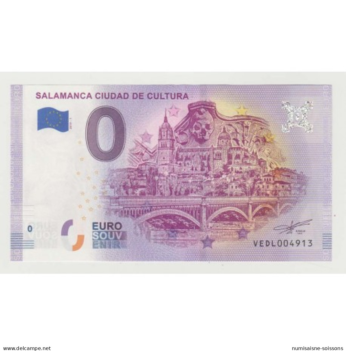 ESPAGNE - SALAMANCA CIUDAD DE CULTURA - 2019-1 - Private Proofs / Unofficial