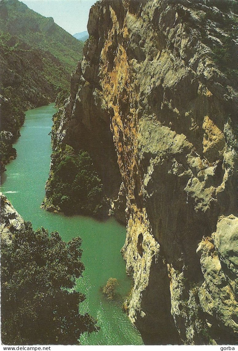 *CPM - 04 - Les Gorges Du Verdon - La Sortie Du Grand Canyon Vers Le Lac De Ste Croix - Other & Unclassified