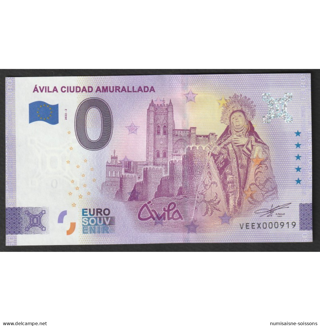 ESPAGNE - AVILA CIUDAD AMURALLADA - 2022-2 - Private Proofs / Unofficial