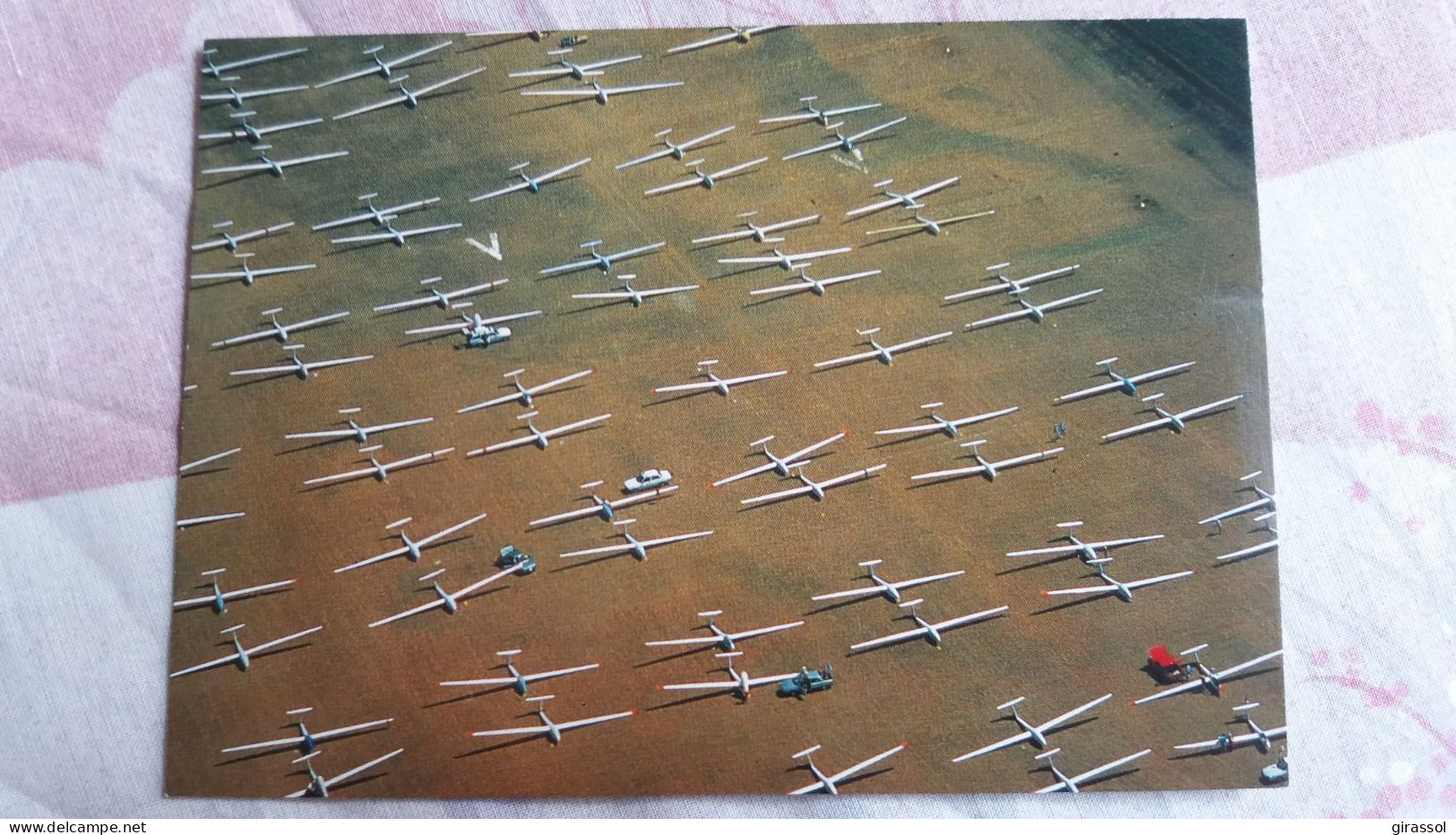 CPM VOL A VOILE 4 DEPART DU CONCOURS VINON  PHOTO DESESTRES ED S C A P  AVION PLANEUR ? - Sonstige & Ohne Zuordnung