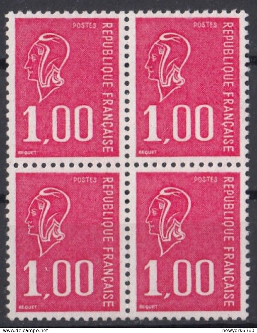 1976 FRANCE N** 1892b MNH Bloc De 4 - Neufs