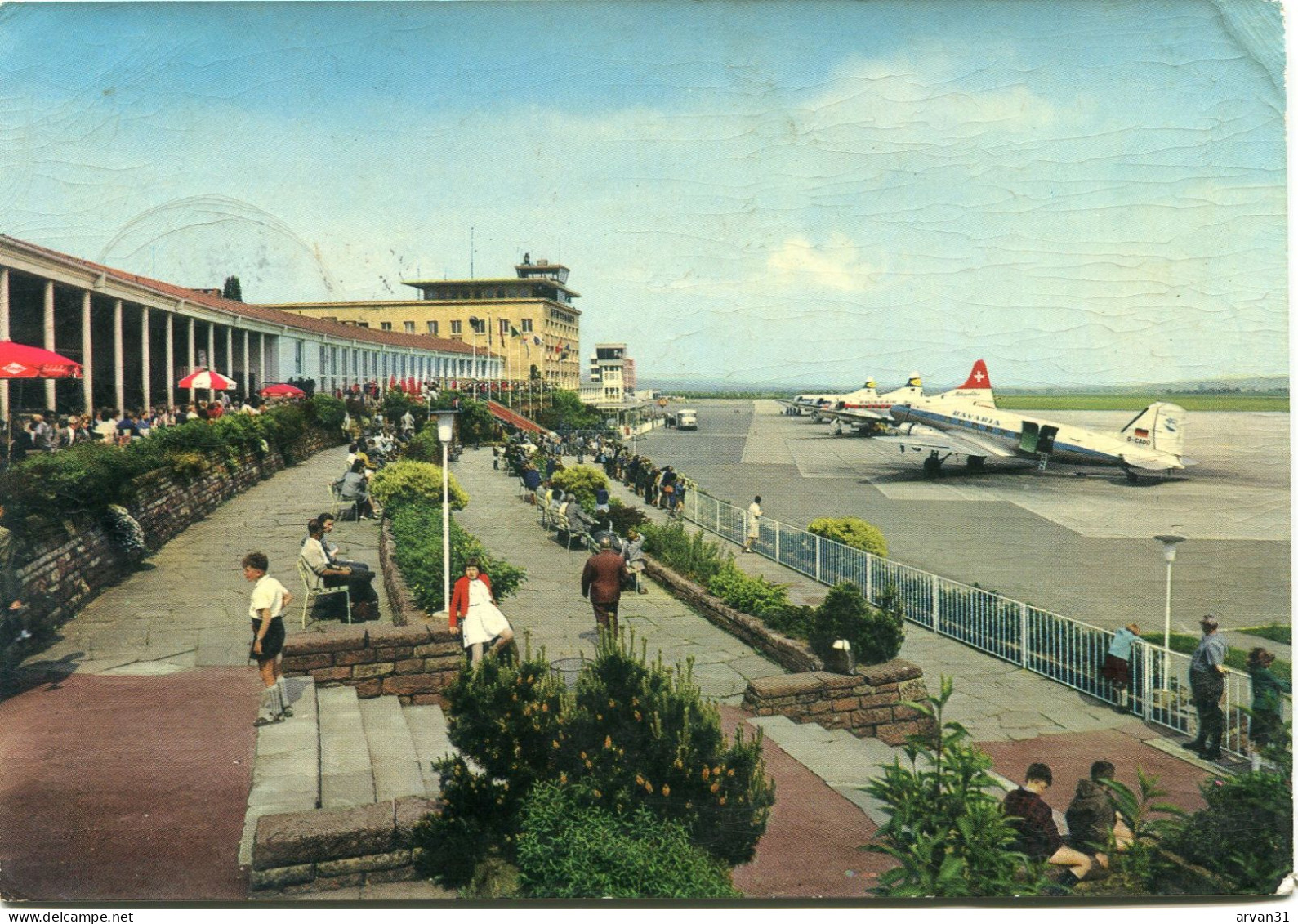 STUTTGART - FLUGHAFEN En 1966  - - Aerodrome