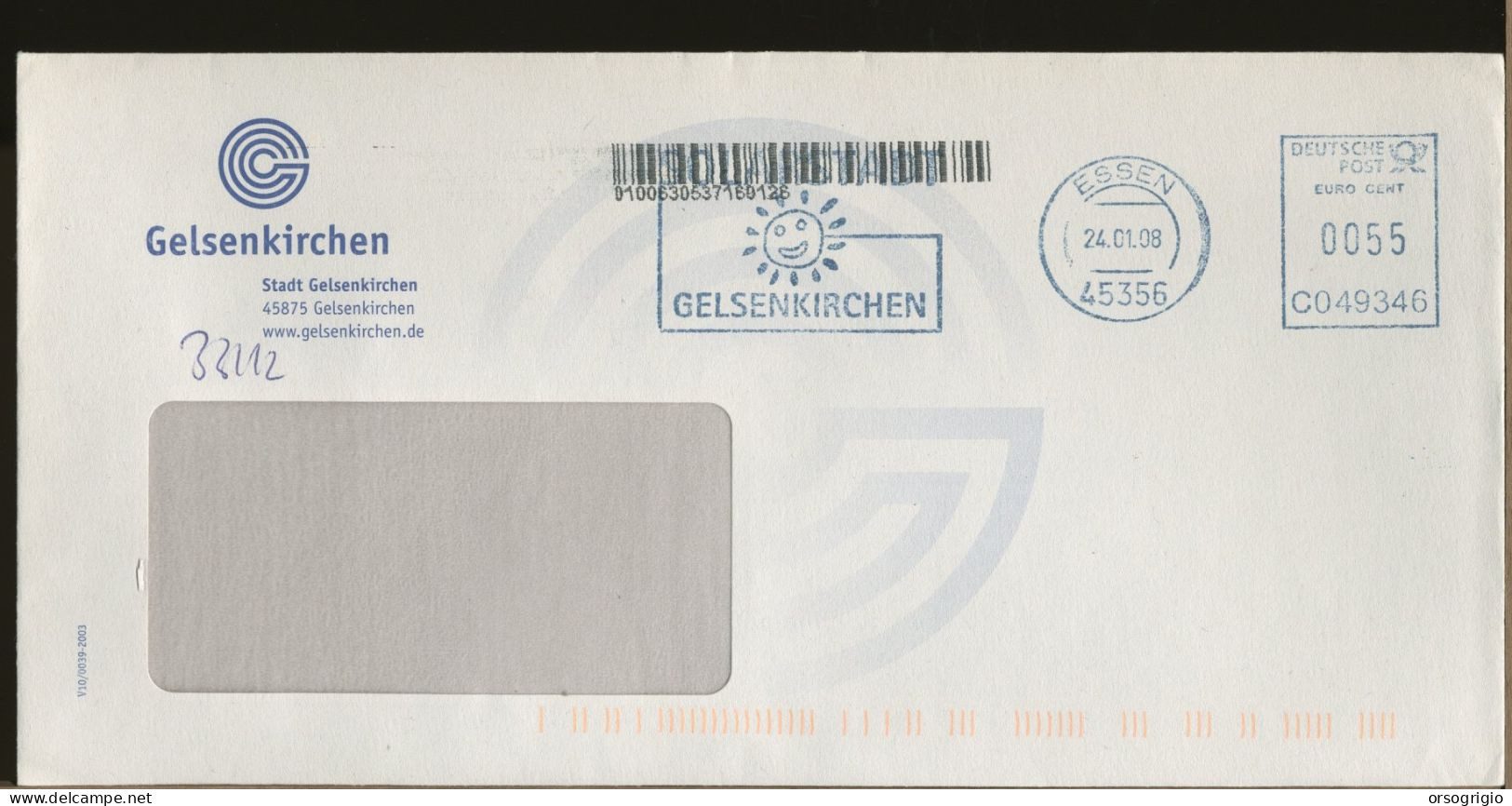 GERMANY - DEUTSCHE - EMA -   ESSEN  -  GELSENKIRCHEN - Maschinenstempel (EMA)