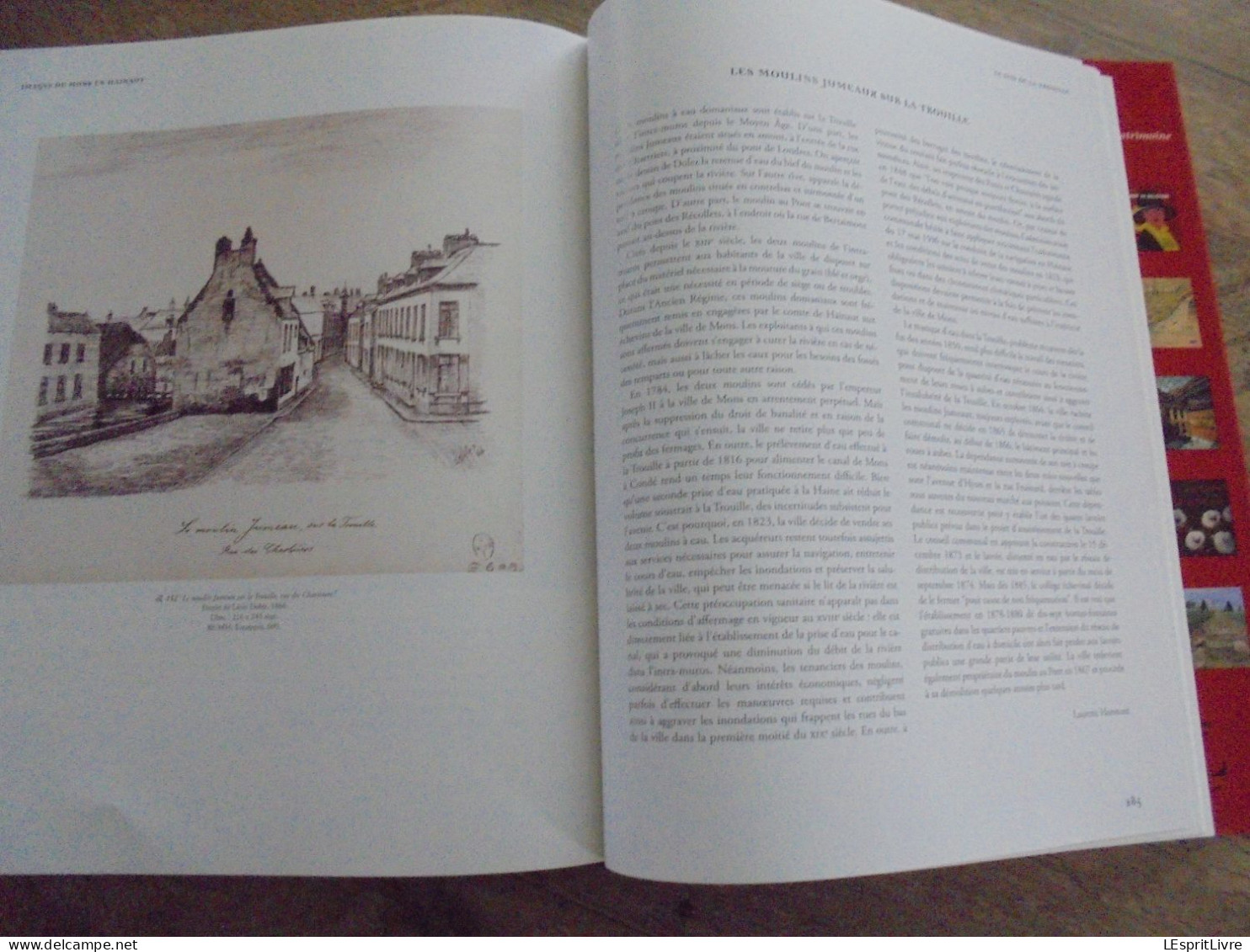 IMAGES DE MONS EN HAINAUT Régionalisme Cartographie Cartes Plan Ville Fortifiée Fortifications Siège Monuments Hôpital