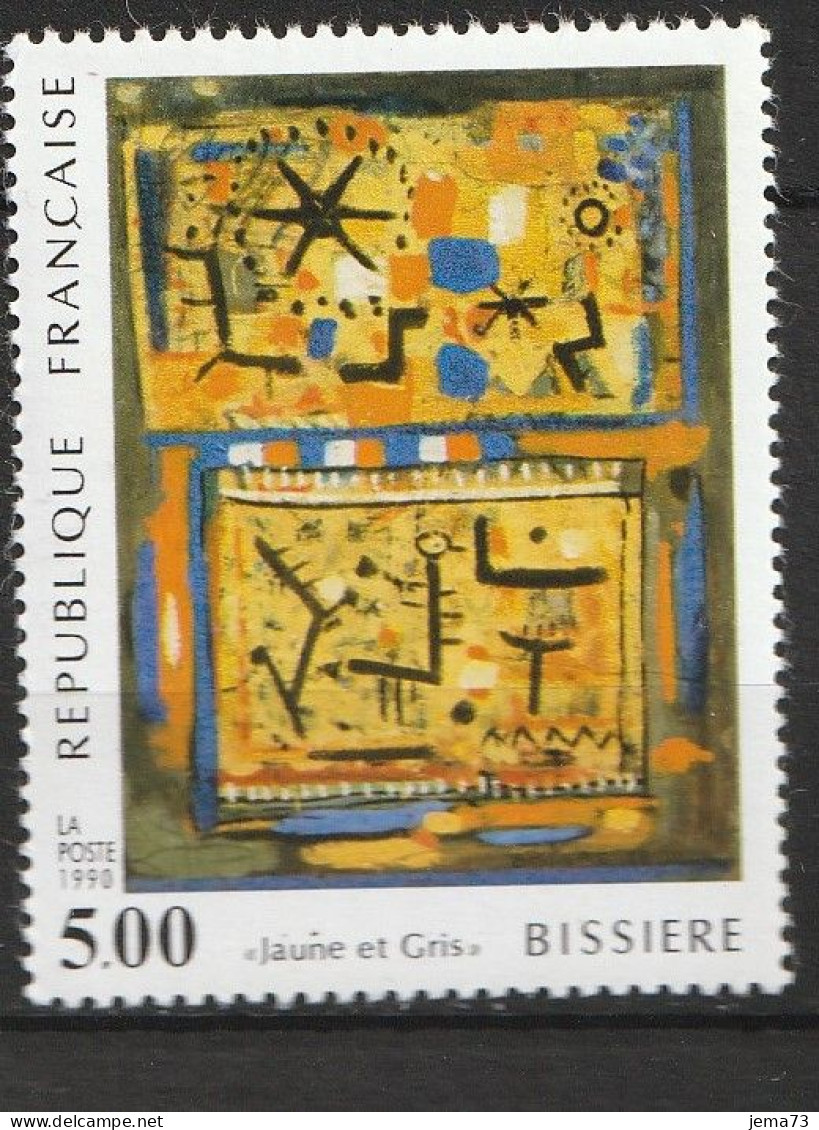 N° 2672 Série Artistique Roger Bissière: Beau  Timbre Neuf Impeccable - Unused Stamps