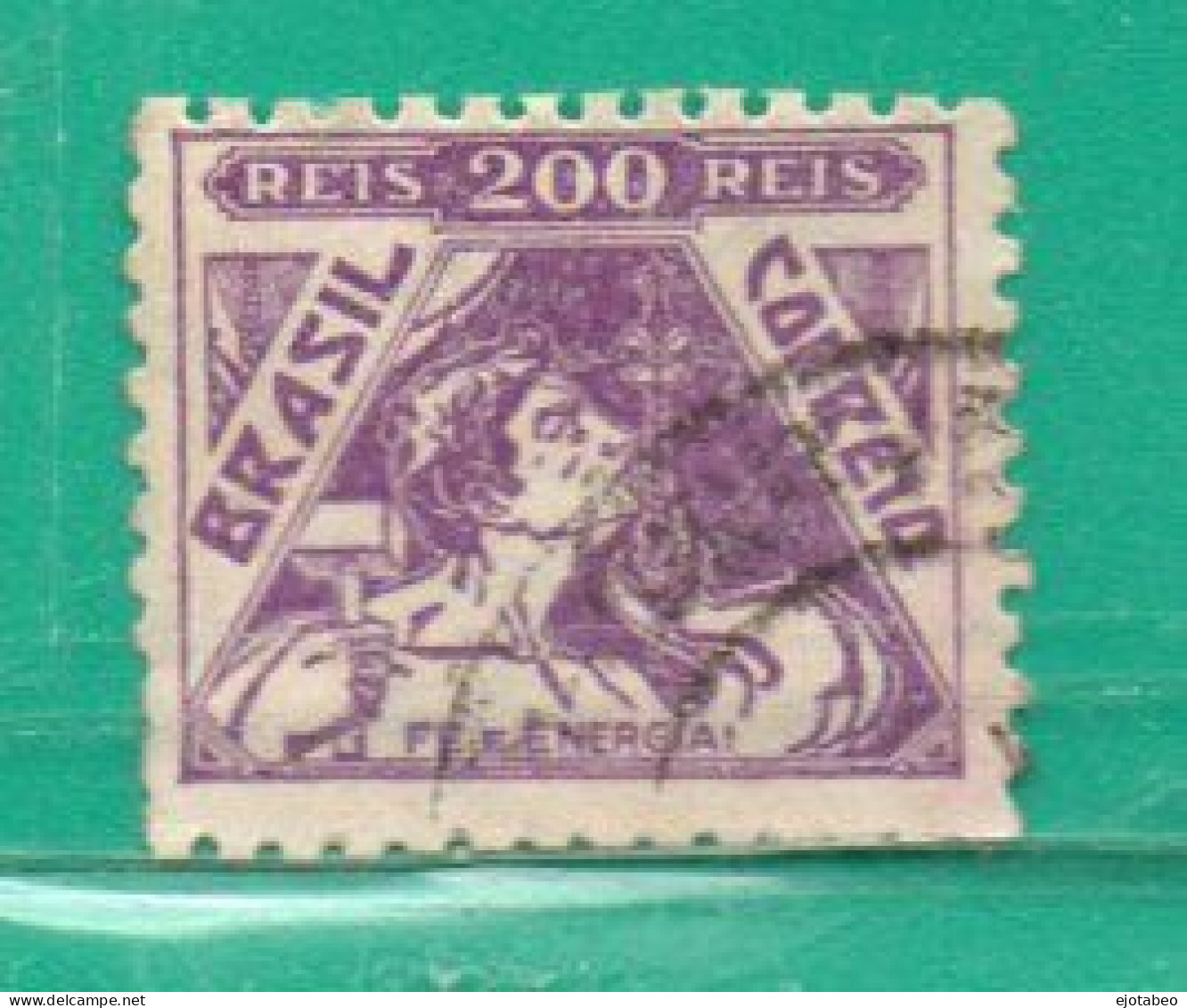 260 Brasil 1933 YT 260 Usado,Usad,Usato TT: Fe Y Energía - Used Stamps