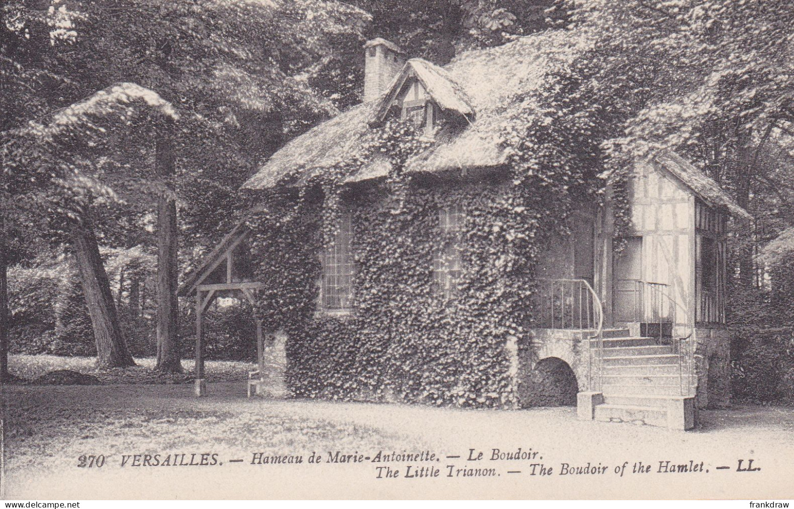 Postcard - Versailles - Hameau De Marie-Antionette - Le Boudoir - Card No. 363 - VG - Zonder Classificatie