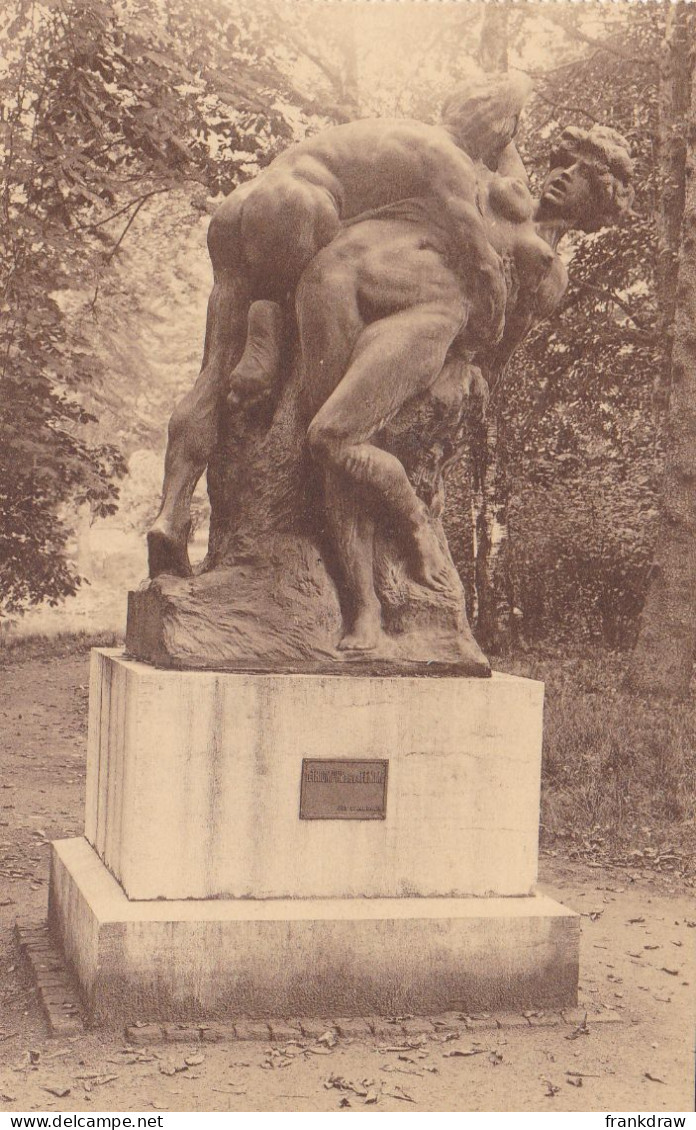 Postcard - Royaume De Belgique - Parc De Mariemont, Le 'Tromphe De La Femme', De Jef Lambeaux - VG - Ohne Zuordnung