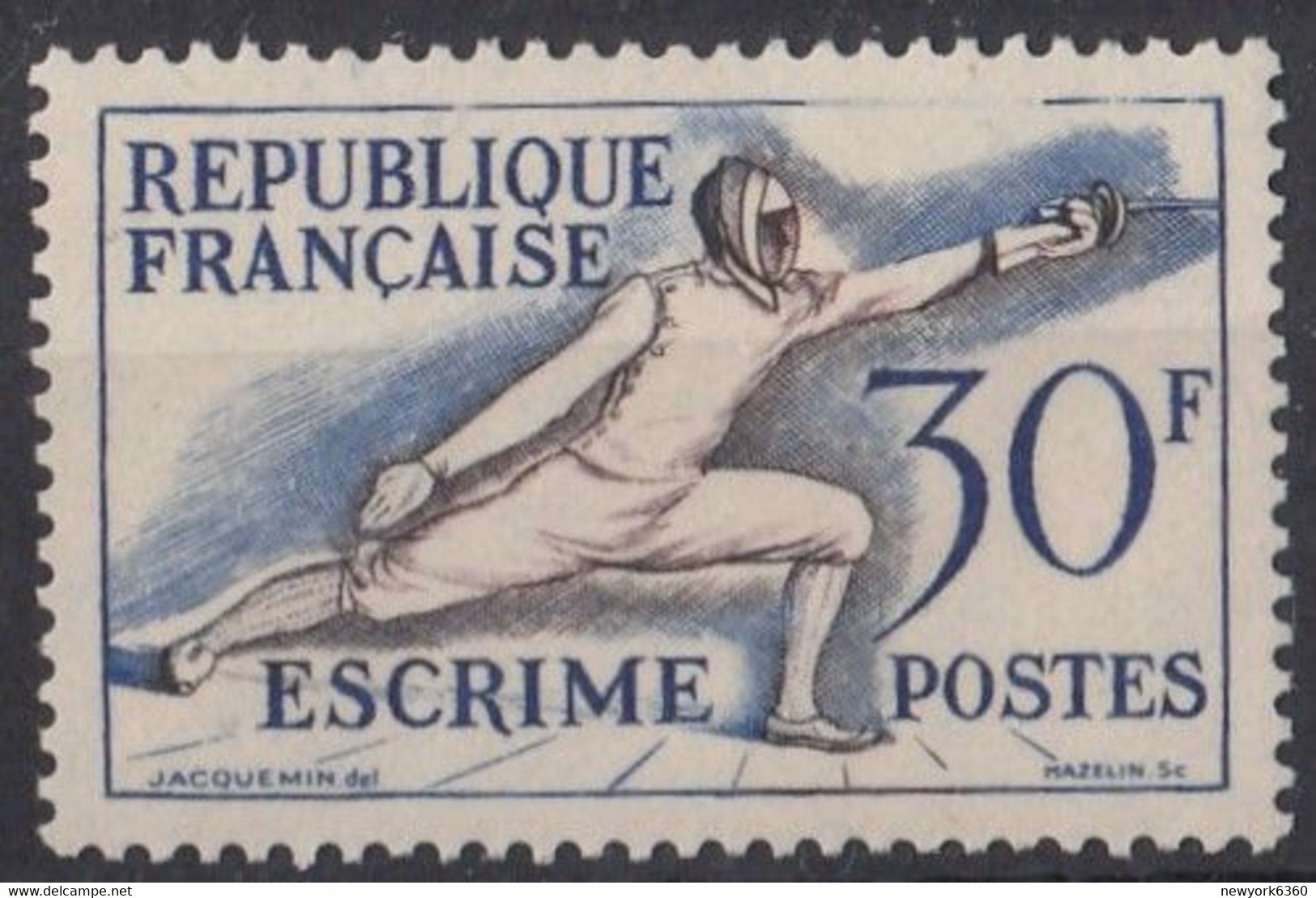 1953 FRANCE N** 962 MNH - Neufs