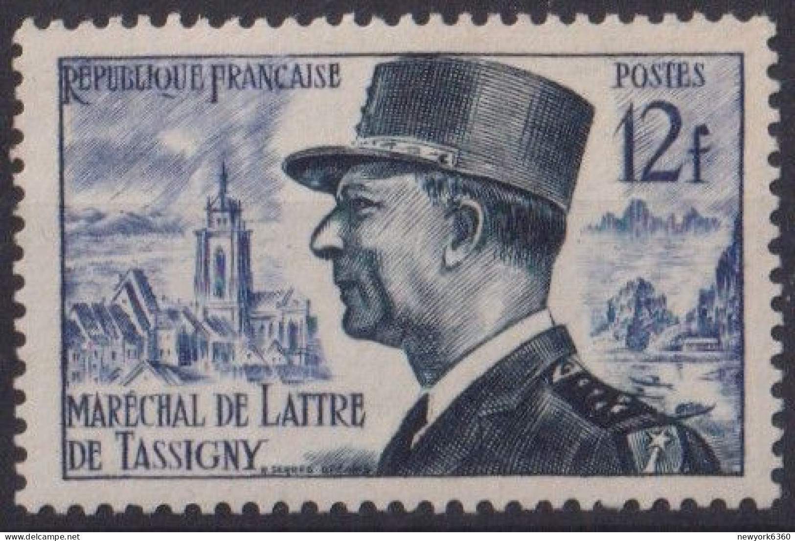 1954 FRANCE N** 982 MNH - Unused Stamps