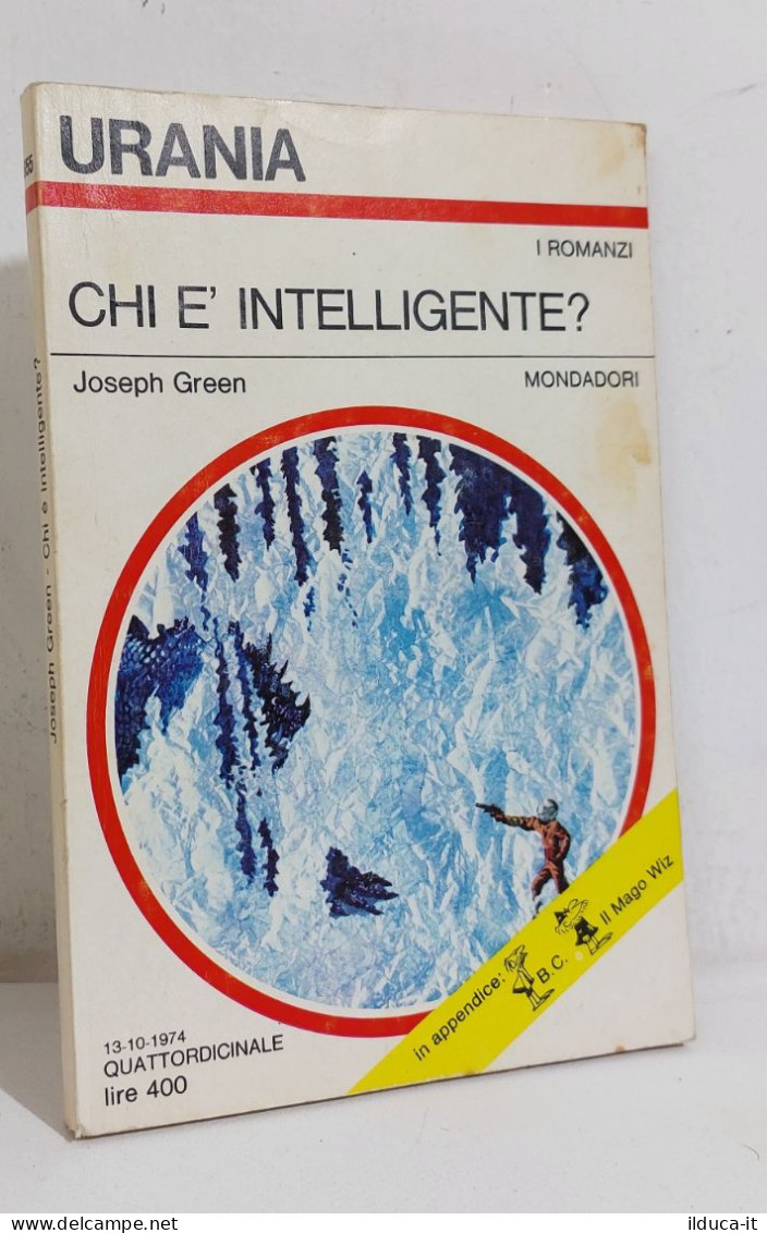 51206 Urania N. 655 1974 - Joseph Green - Chi è Intelligente? - Mondadori - Sciencefiction En Fantasy