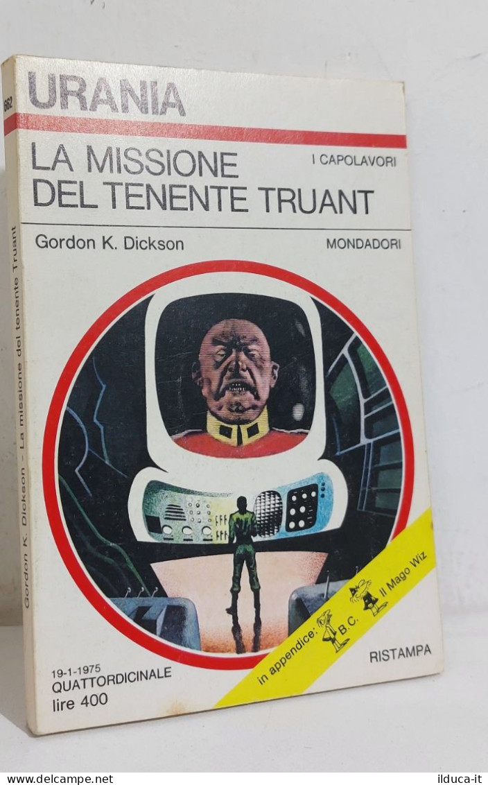 68359 Urania N. 662 1975 - Gordon K. Dickson - La Missione Del Tenente Truant - Science Fiction