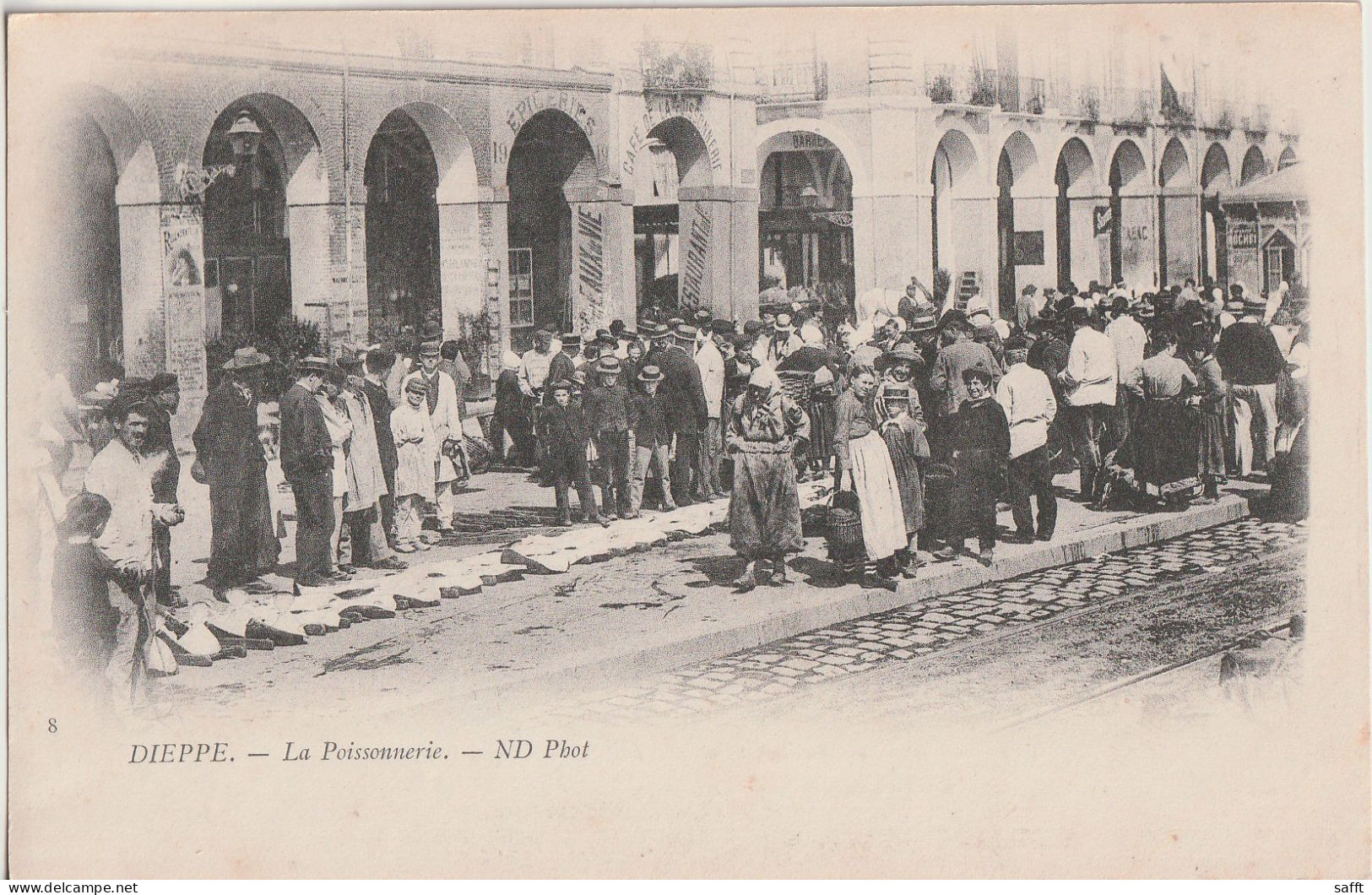 AK Dieppe, La Poissonnerie Um 1900 - Dieppe