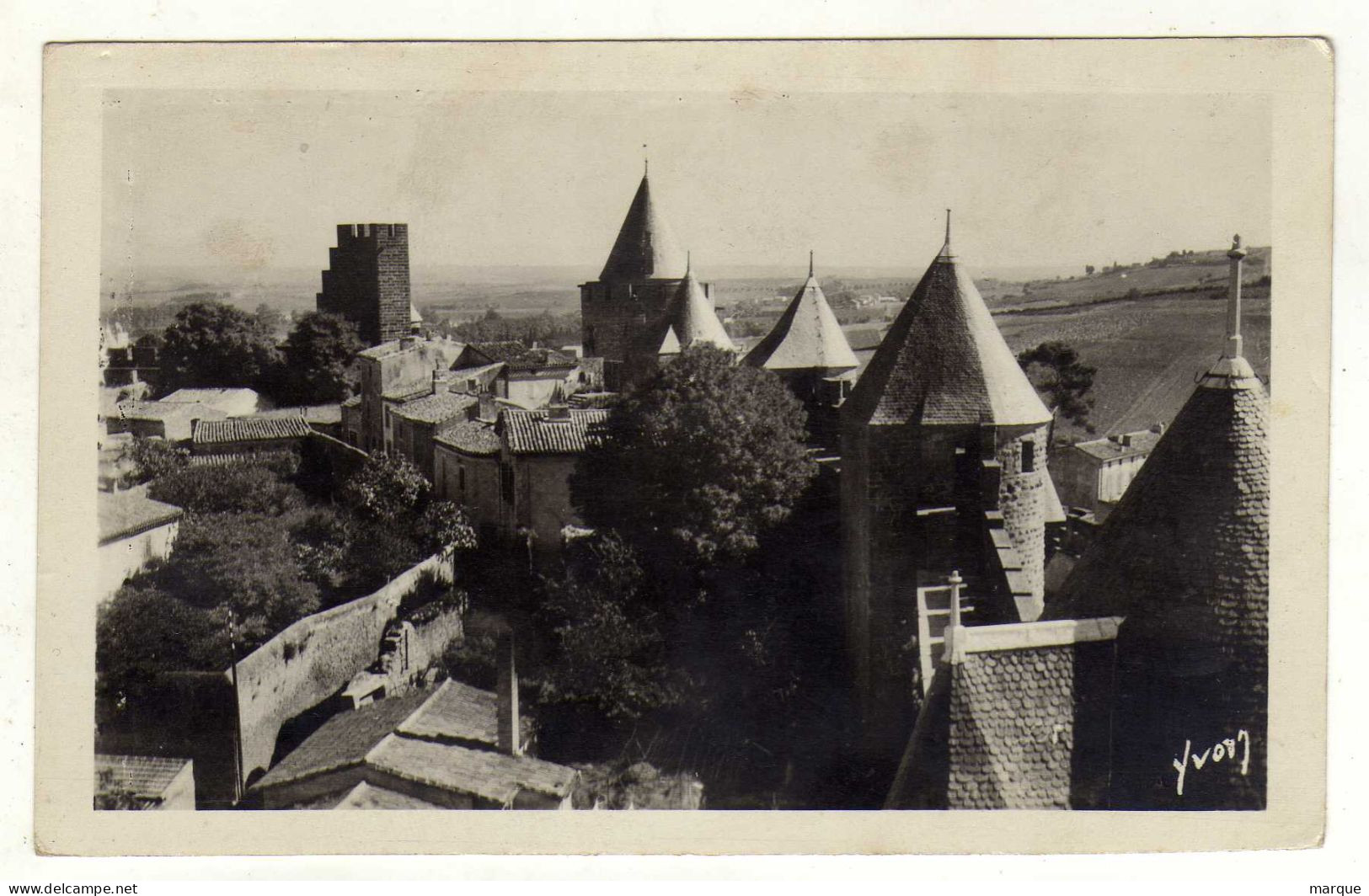 Cpa N° 1925 CARCASSONNE La Cité Intérieur De La Cité - Carcassonne