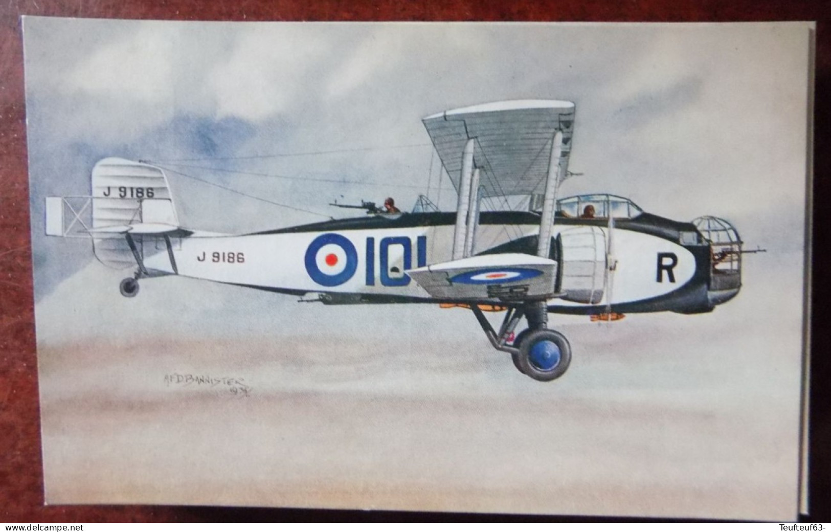 Cpa Boulton Paul " Overstrand " - Ill. Bannister - 1919-1938: Between Wars