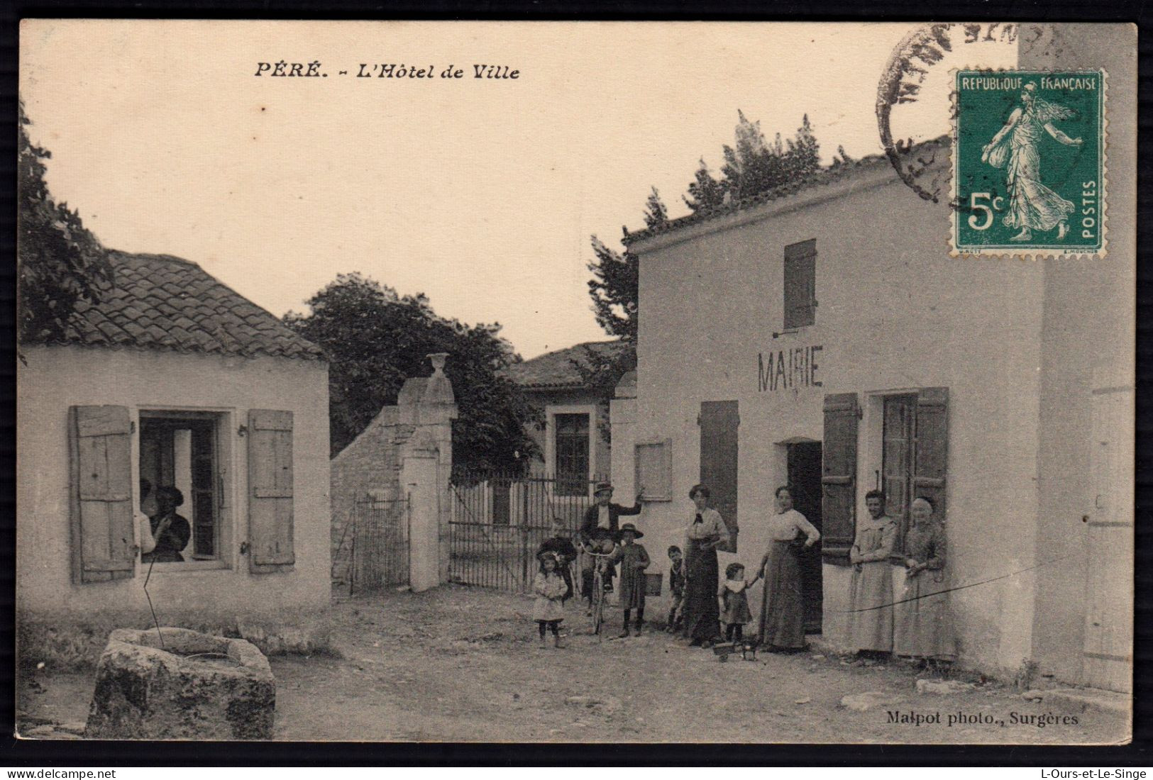 Péré - L'Hôtel De Ville - Sonstige & Ohne Zuordnung