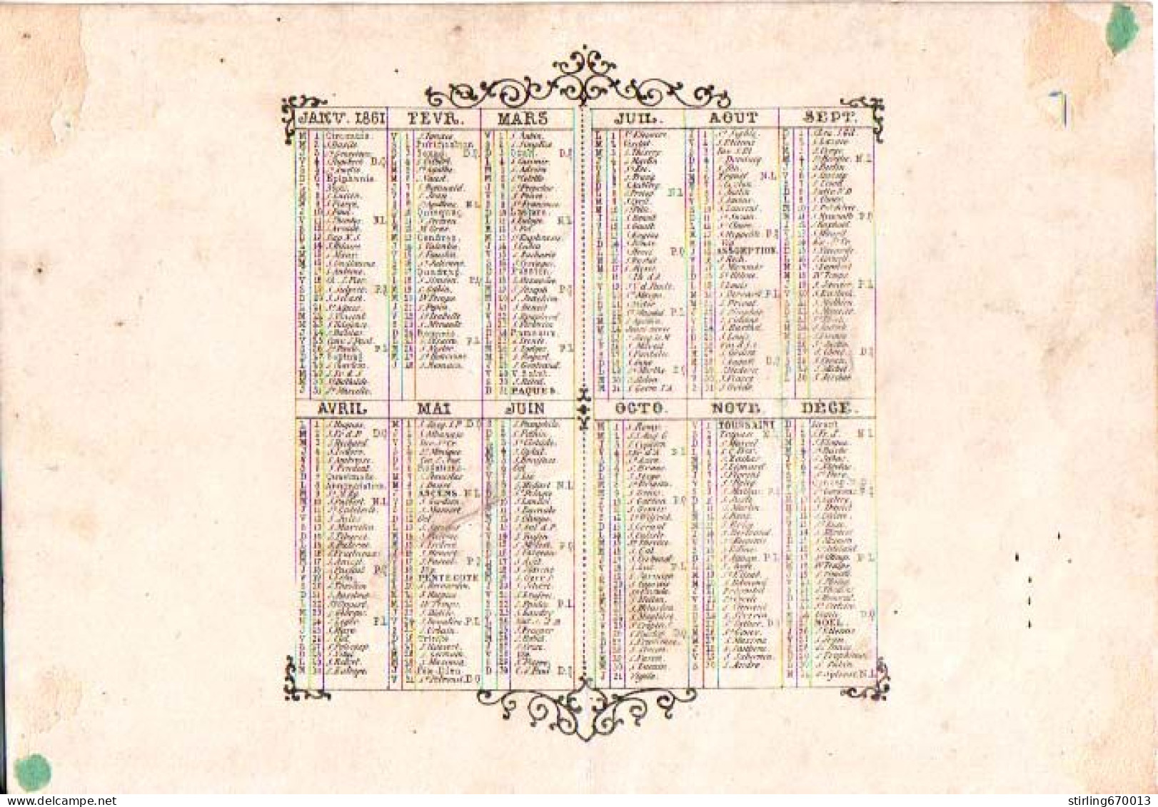 DE 1932 - Carte Porcelaine Du Cafe De L'Orient, Bruxelles Imp Carbote 1861 - Andere & Zonder Classificatie