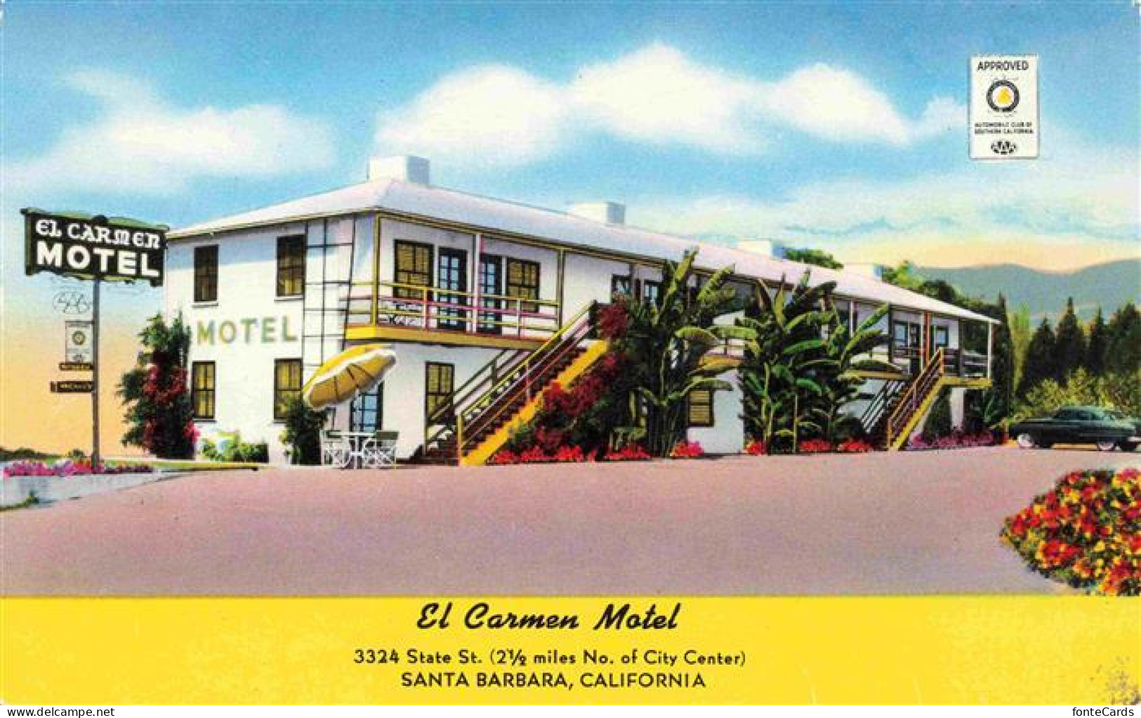 73976398 Santa_Barbara__California_USA El Carmen Motel - Autres & Non Classés