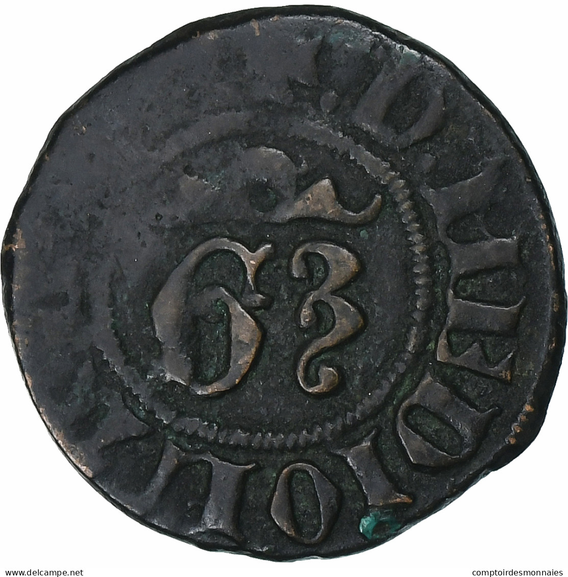 Duché De Milan, Gian Galeazzo Visconti, Denaro, 1385-1402, Milan - Feudal Coins