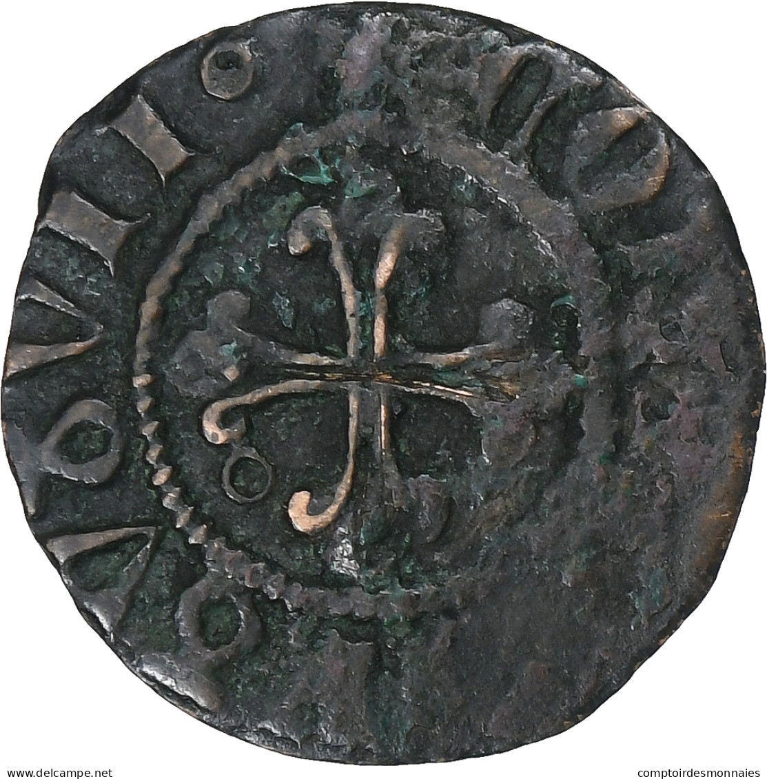 Duché De Milan, Gian Galeazzo Visconti, Denaro, 1385-1402, Milan - Feodale Munten
