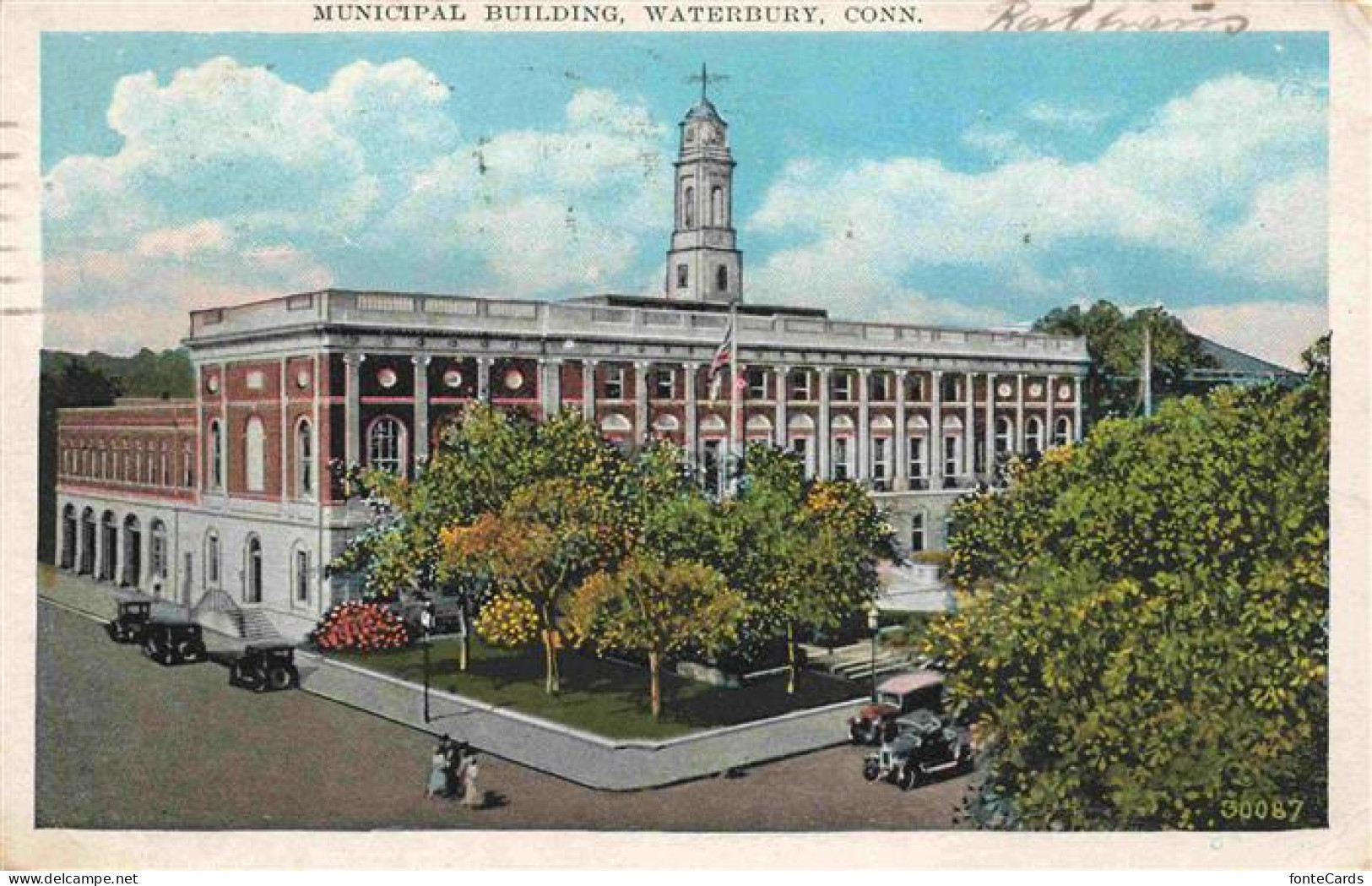 73976381 Waterbury_Connecticut Municipal Building Rathaus - Other & Unclassified