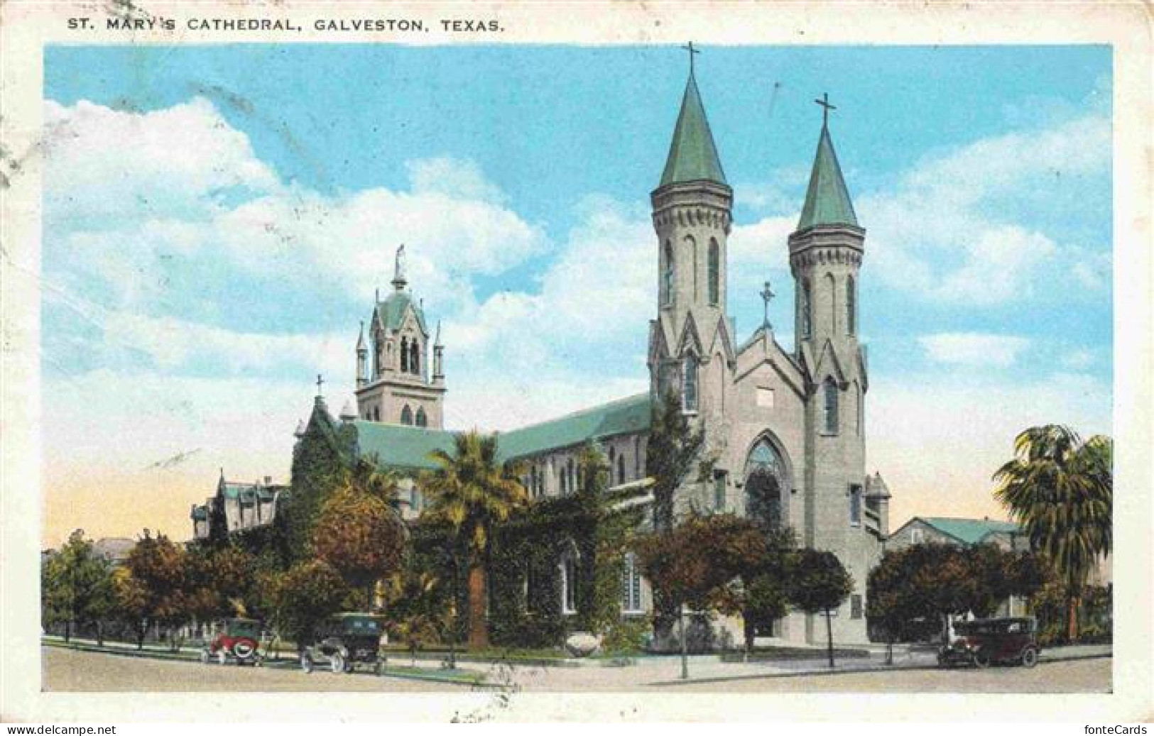 73976378 Galveston_Texas_USA St. Mary's Cathedral - Autres & Non Classés