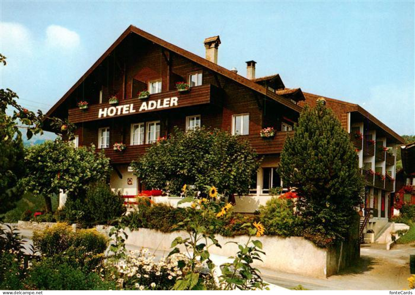 13957016 Sigriswil_BE Hotel Restaurant Adler - Autres & Non Classés