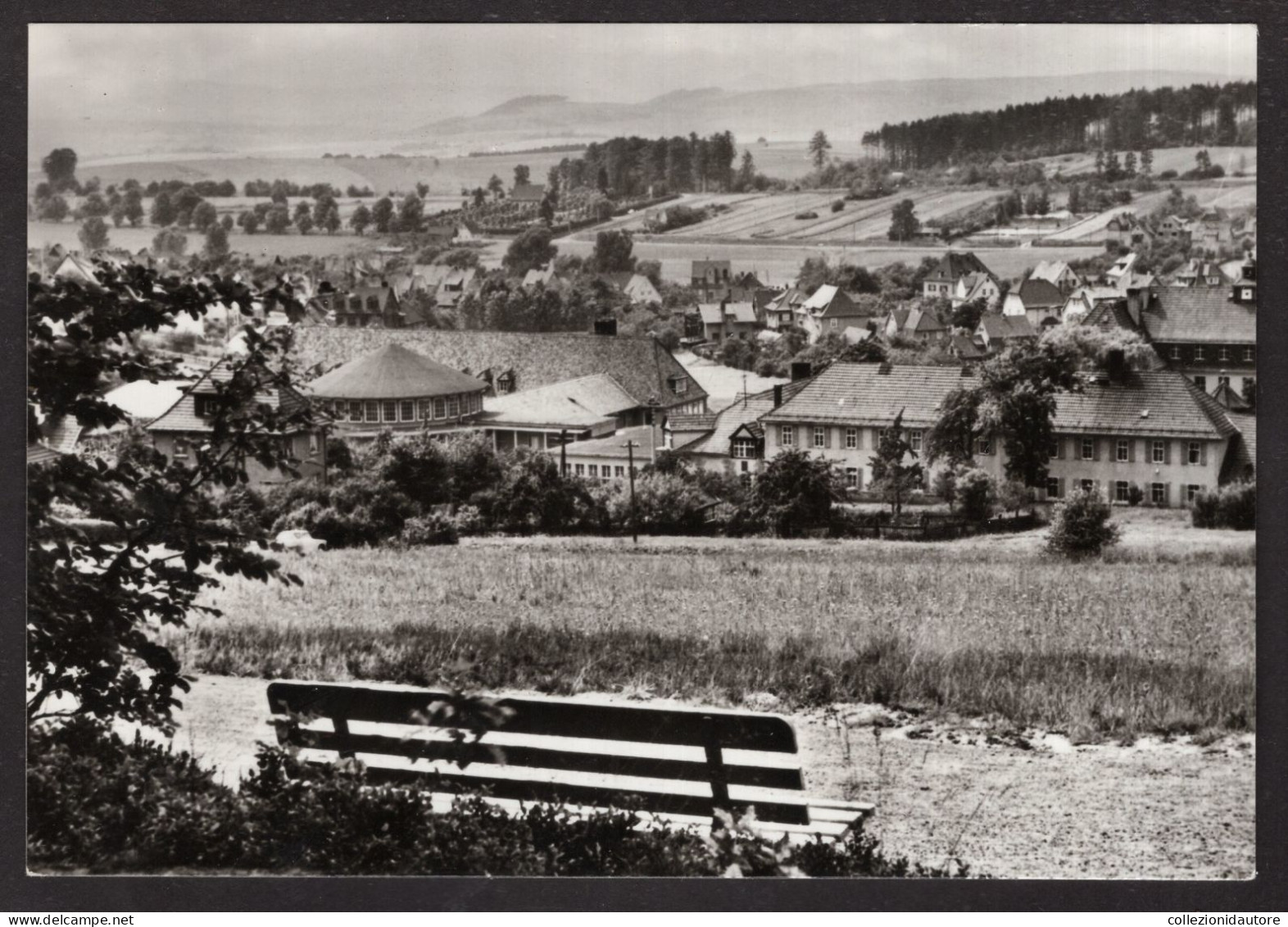 BAD LIEBENSTEIN - BLICK ZUM SANATORIUM - HEINRICH MANN - CARTOLINA FG NON UTILIZZATA - Bad Liebenstein