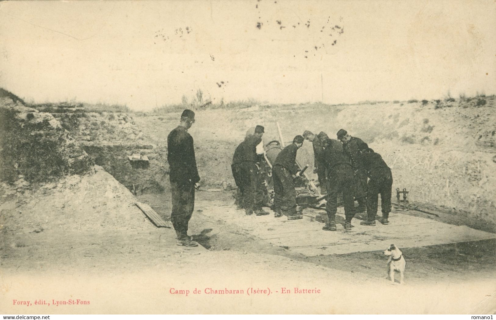 38)   VIRVILLE  -  CAMP De  CHAMBARAN  - En Batterie - Viriville