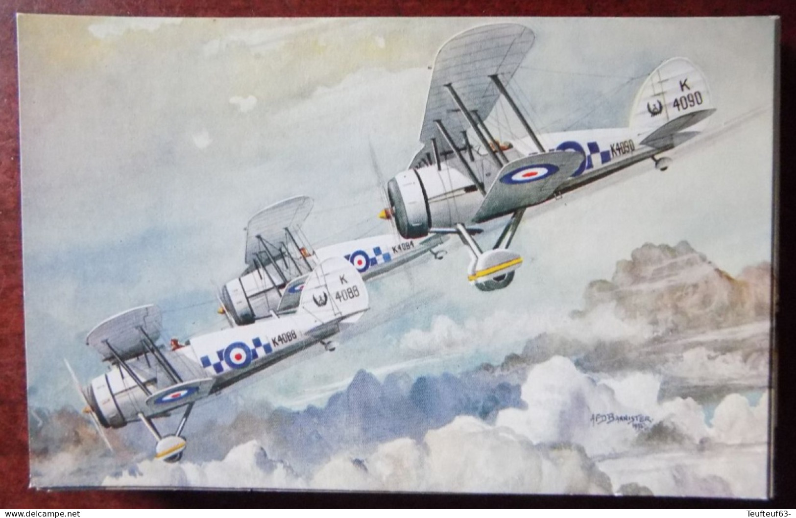 Cpa Gloster " Gauntlets "  - Ill. Bannister - 1919-1938