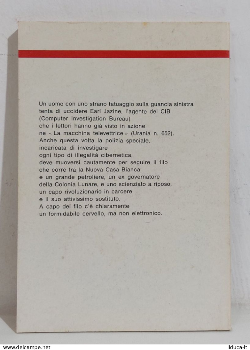 68590 Urania N. 666 1975 - Edward D. Hoch - Golpe Cibernetico - Mondadori - Science Fiction Et Fantaisie